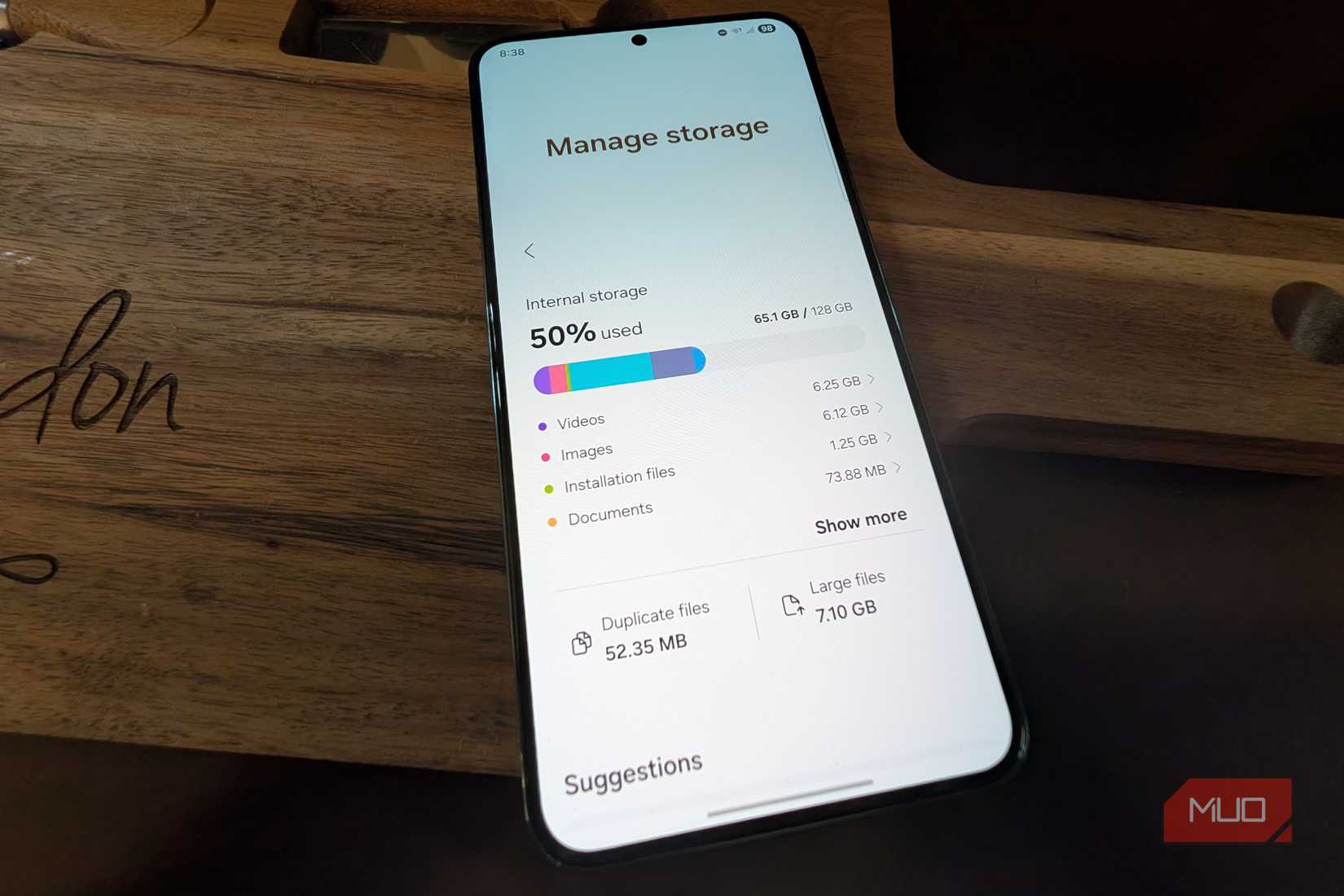 manage storage samsung