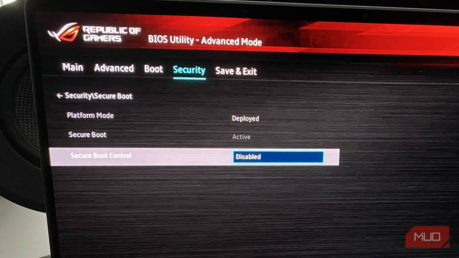 I turned off Secure Boot and my PC didn't explode