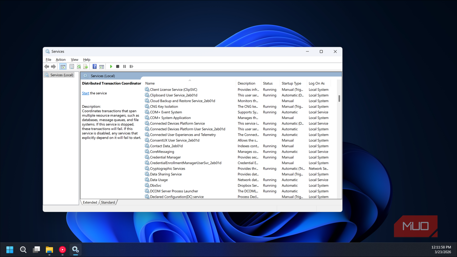 Distributed Link Tracking Client Windows 11 still runs dinosaur services like Fax at boot — here's what ...
