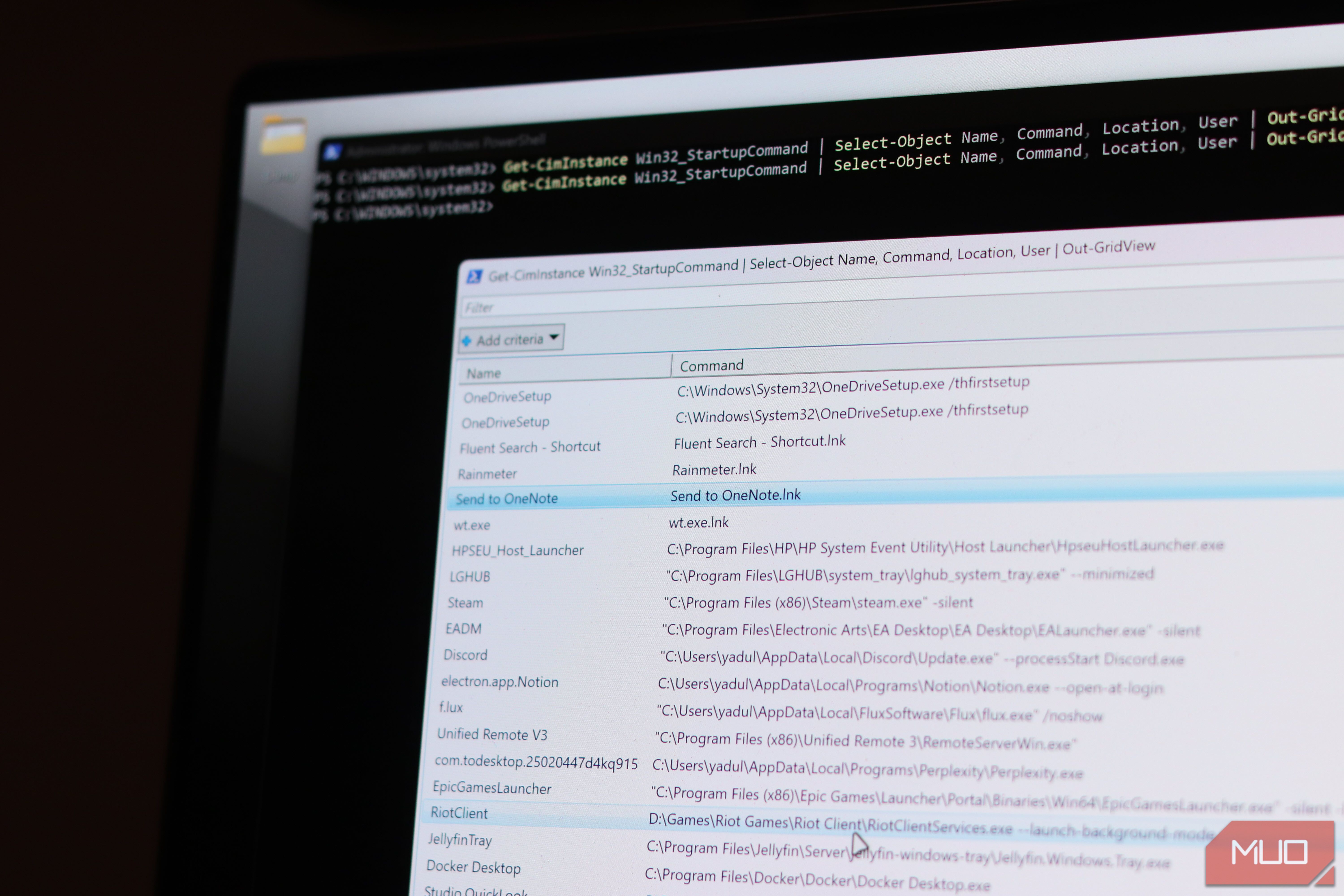 This PowerShell command lists every startup app Windows doesn't show you