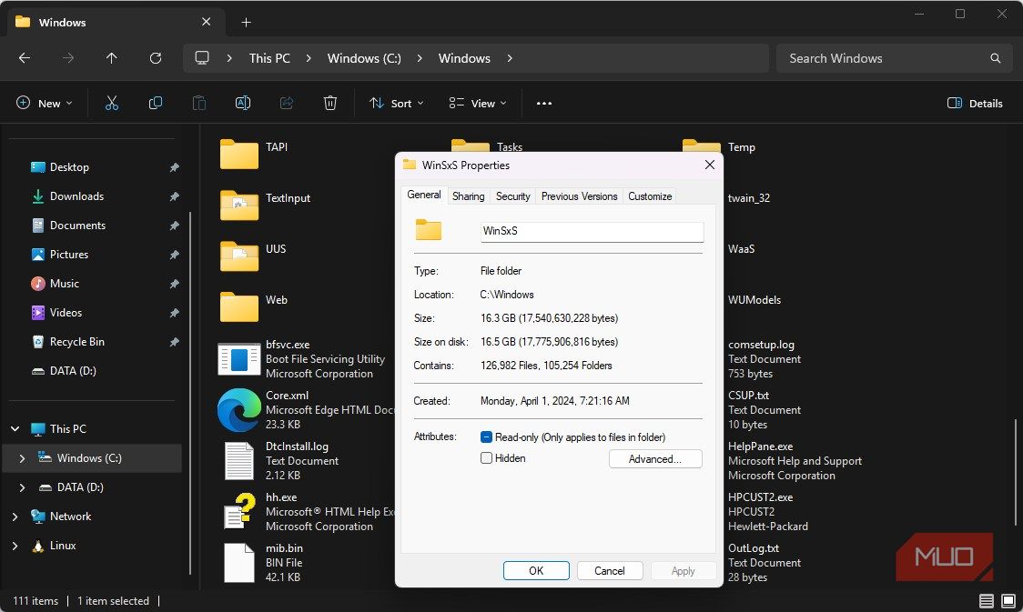 These Windows folders were quietly eating 50GB of my storage