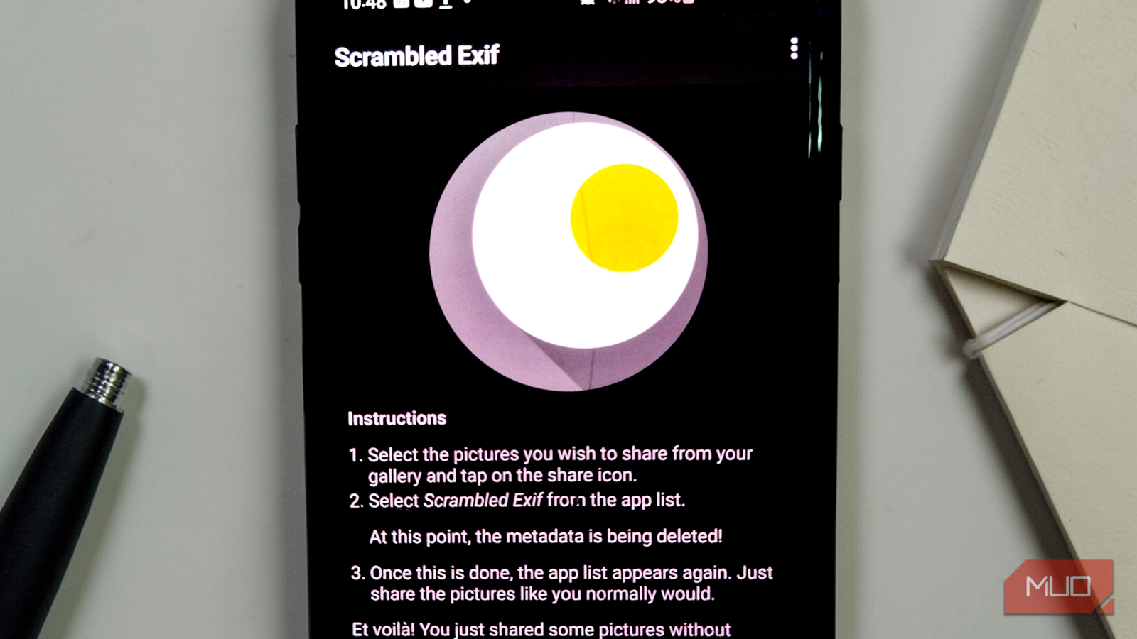 Scrambled Rteams Screen Never share a photo before using this one-click privacy app