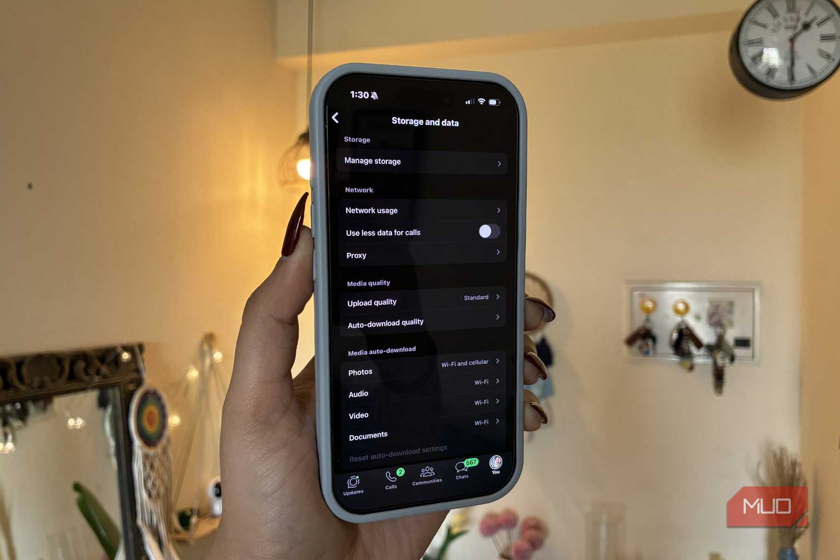 Storage and Data on WhatsApp