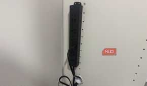 surge protector mounted