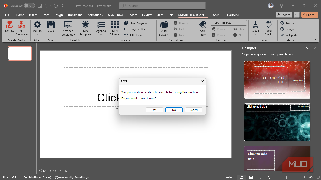 Dialog Box Inppt Stop building slides from scratch — this free add-in does it for you