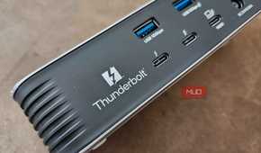 Thunderbolt Logo Pluggable Dock