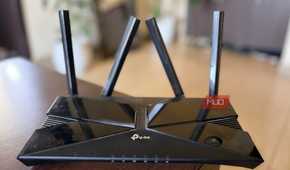TP-Link Wi-Fi 6 router on table