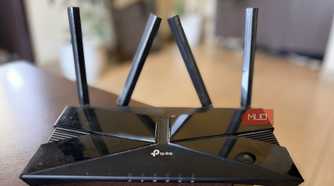 TP-Link Wi-Fi 6 router on table
