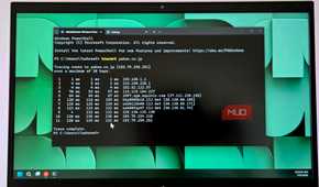 tracert command running on Windows 11 Terminal (2)