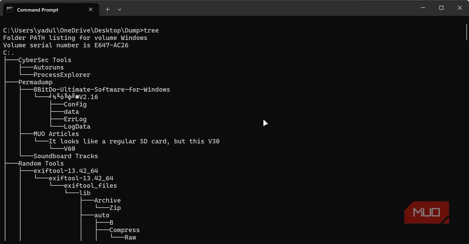 Command Prompt Tree Code These 6 Windows terminal commands are weirdly fun and surprisingly useful