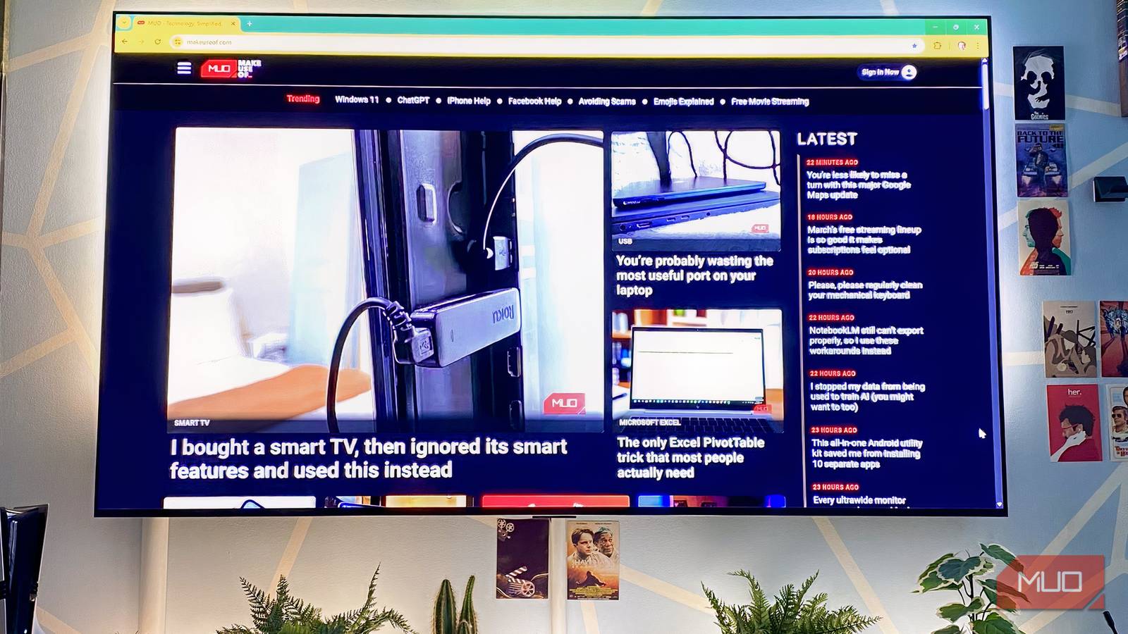 I replaced my monitor with a TV and I’m never going back