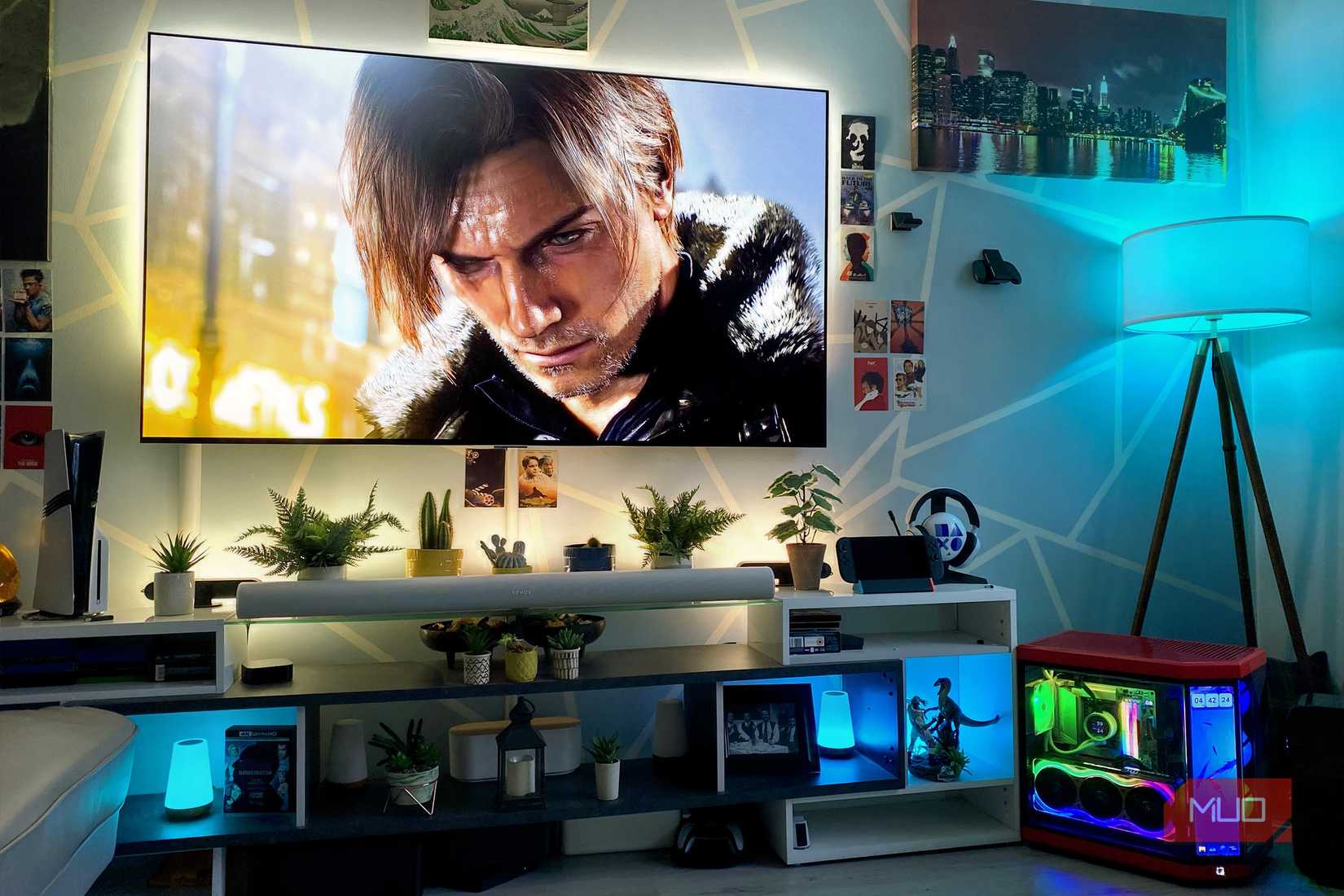 Resident Evil Requiem PC on a LG G3 OLED TV