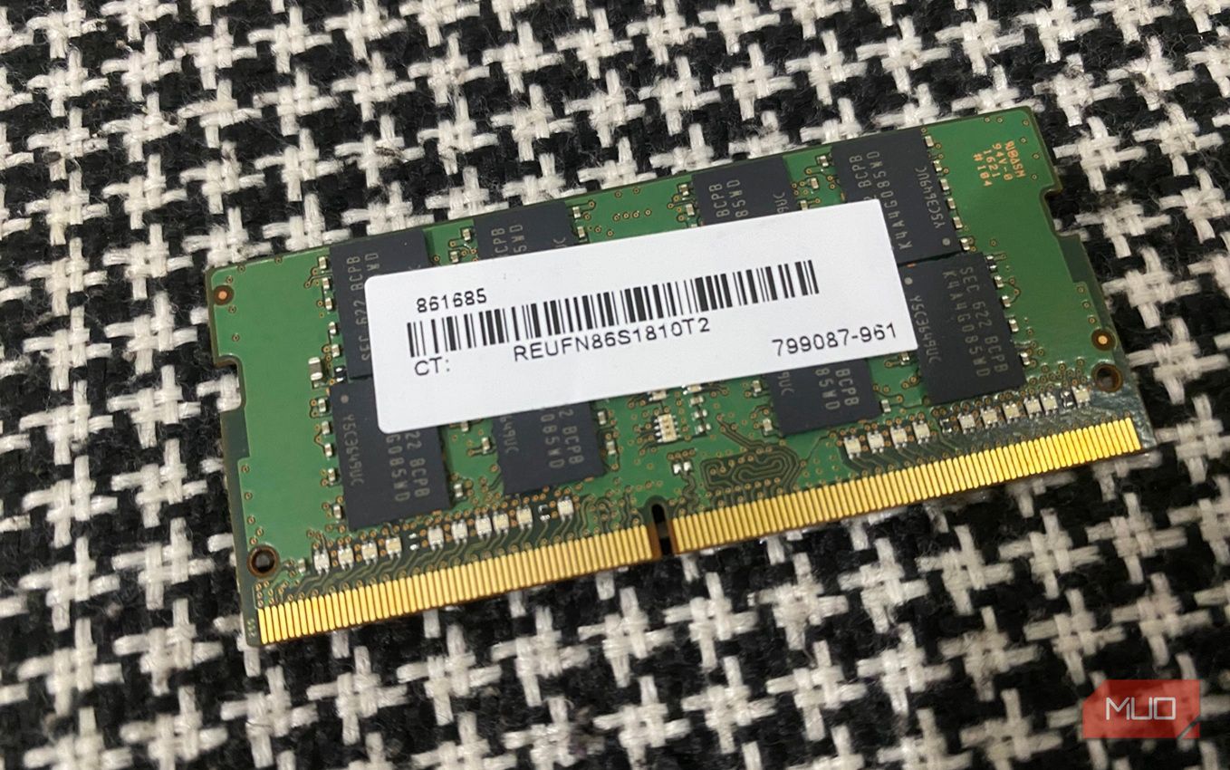 The RAM sticks inside your laptop may not survive what comes next