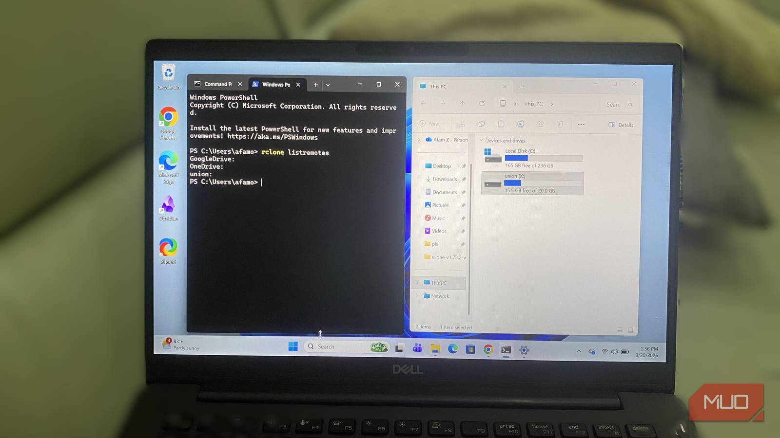 I turned my scattered free cloud storage into one big drive with rclone