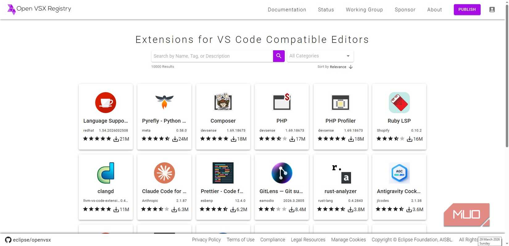 vs codium vsx compatible extensions.