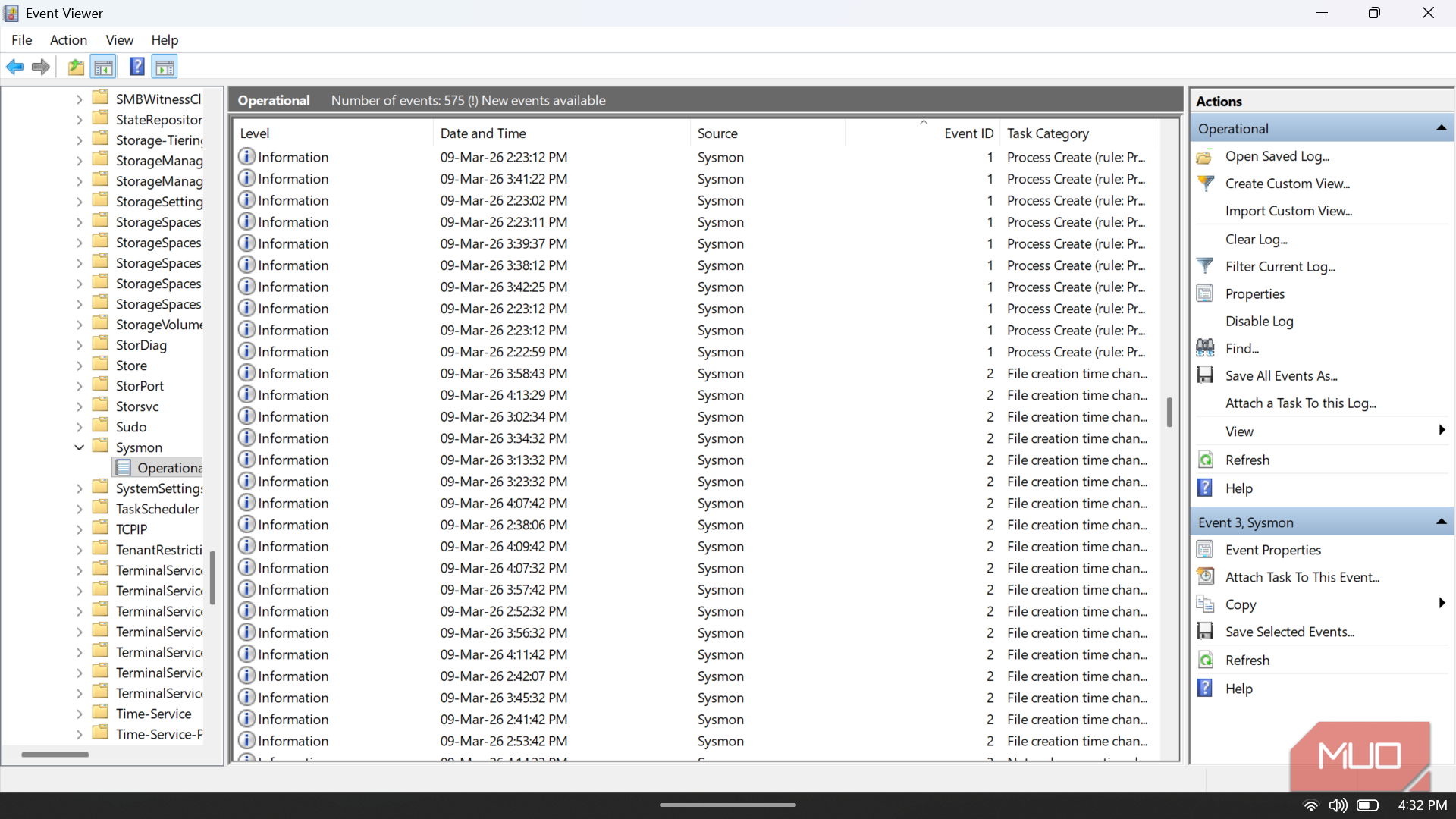 Windows has a pro monitoring tool that you should probably enable