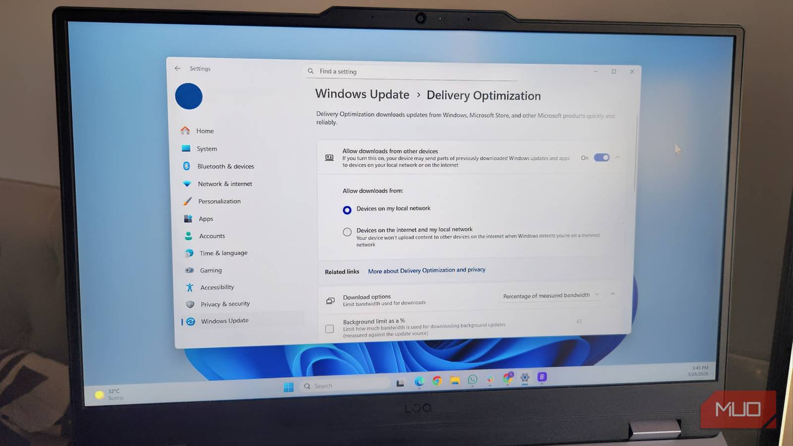 Windows is using your internet to send updates to strangers — here's the setting to stop it