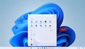 Windows Start menu after enabling the Start Menu Size mod