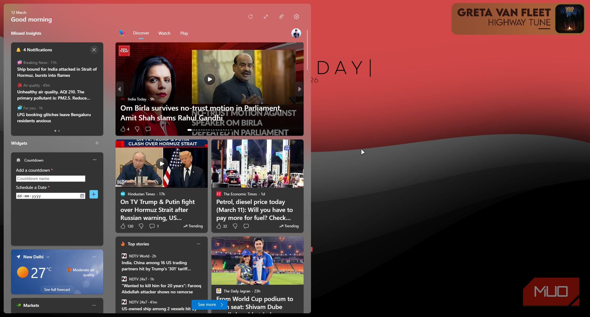 Windows widgets are great... but only if you change these 5 settings