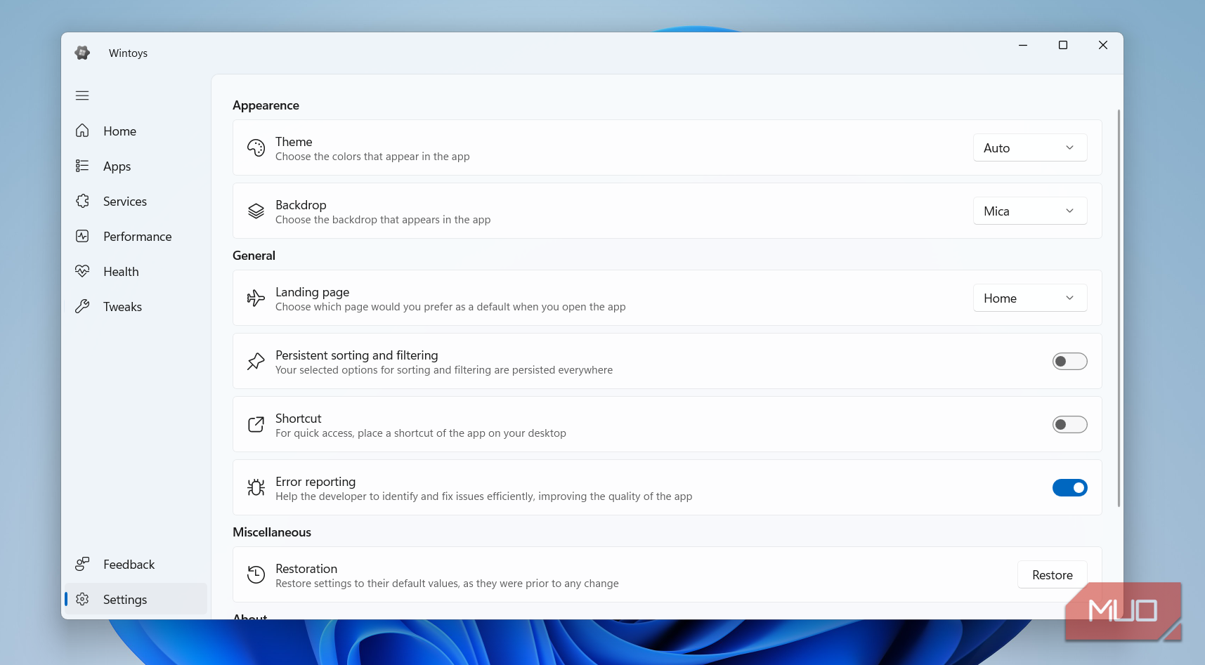 Use Settings I replaced Windows Settings, File Explorer, and the Microsoft Store ...