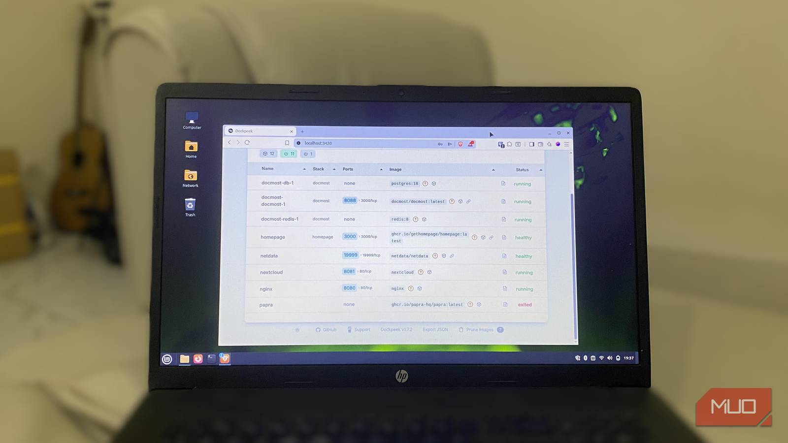 I was losing track of my self-hosted apps until I found this open-source dashboard