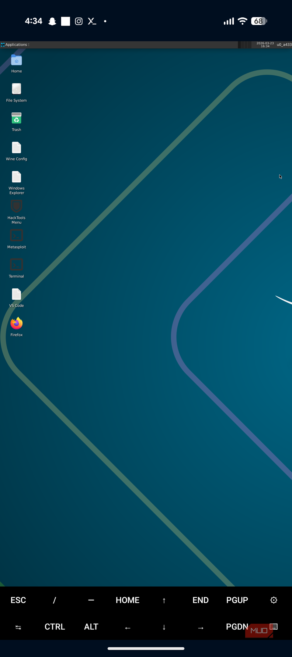 I installed a full Linux desktop on my Android phone and it's buttery ...