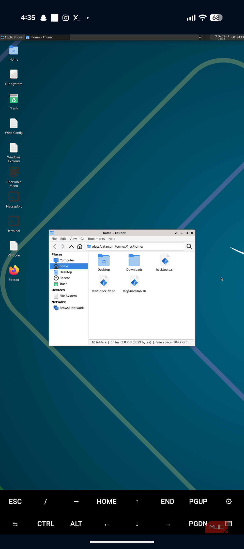 I installed a full Linux desktop on my Android phone and it's buttery ...