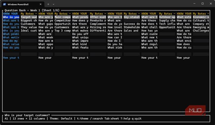 This terminal tool is my favorite way to view spreadsheets on my computer