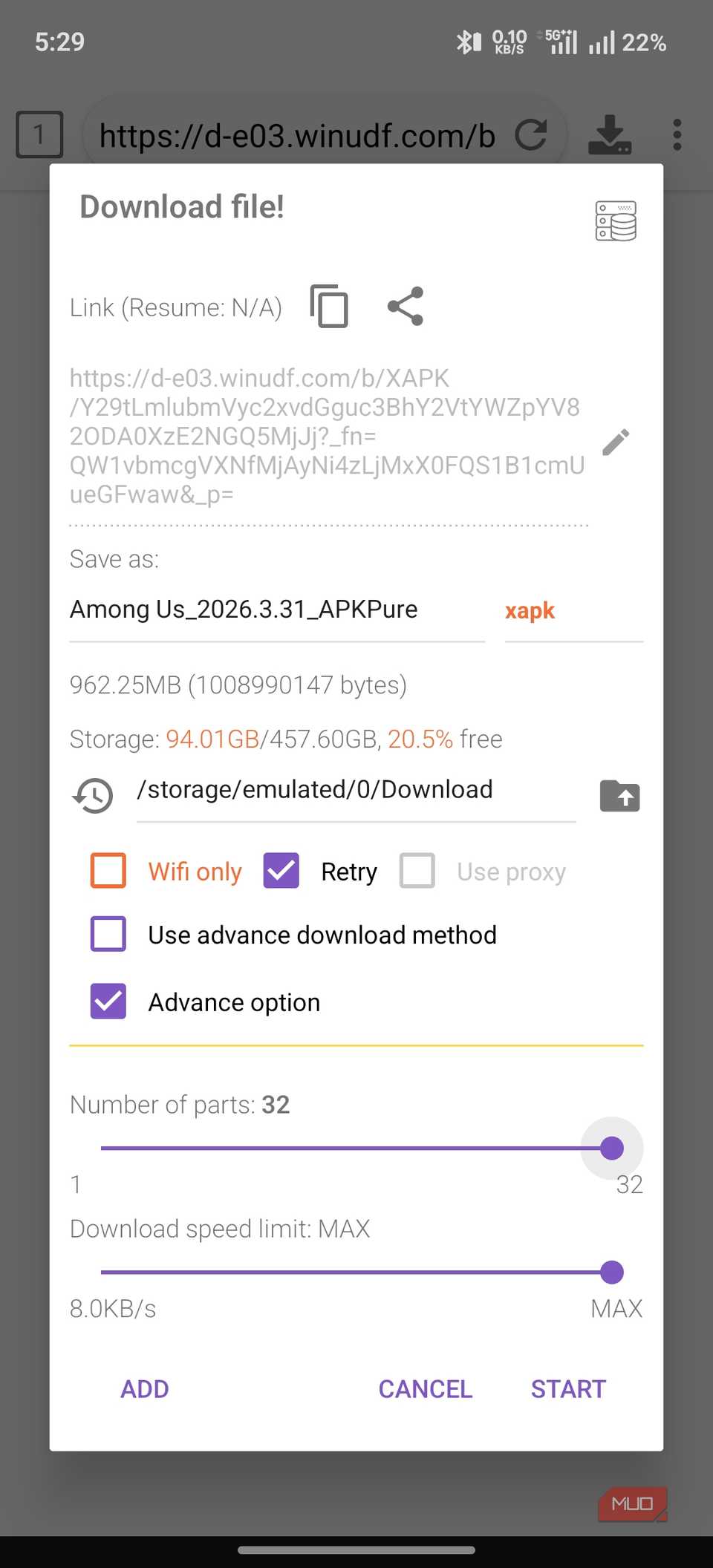 I started using this Android app and my downloads went from 50 Mbps to ...