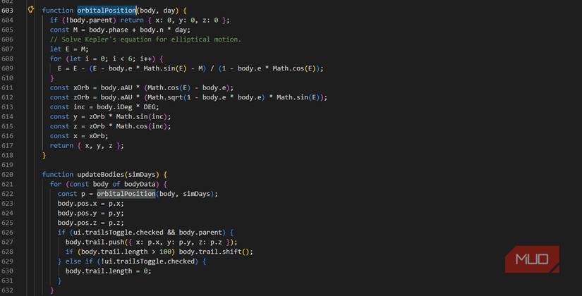 A piece of JavaScript code generated by ChatGPT