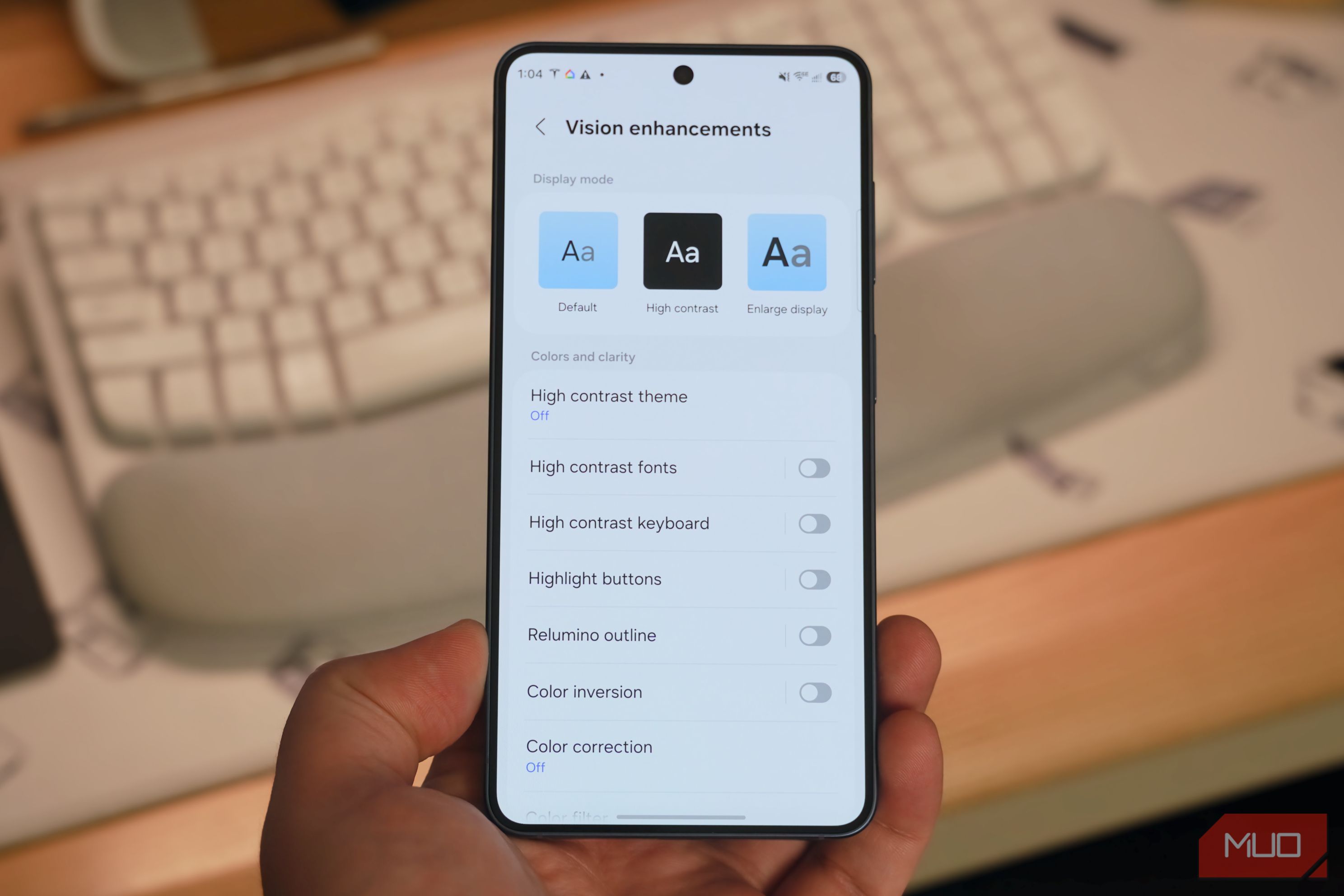 There are Android brightness settings past the slider that I wish ...