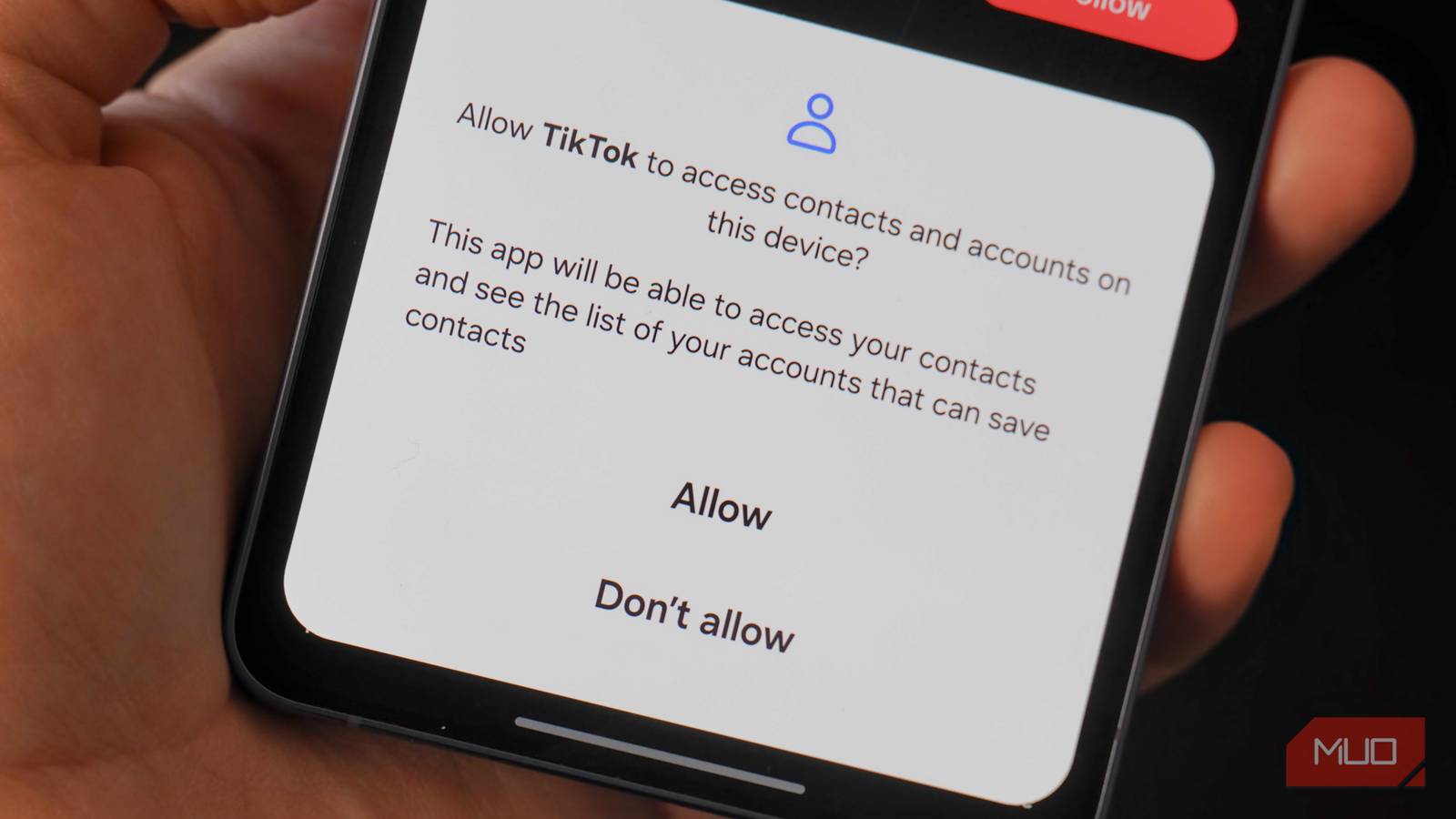 Android 17の連絡先ピッカーのユーザーインターフェース