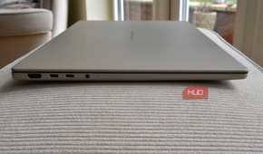 asus zenbook a16 side view closed