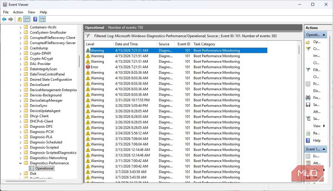 Boot Event Router Log Windows already logs why your PC starts up slowly — you just have to ...