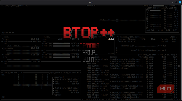 Batop Linux I stopped using top in Linux once I discovered this better terminal tool