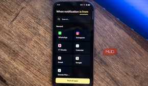 Apps selection page on Buzzkill