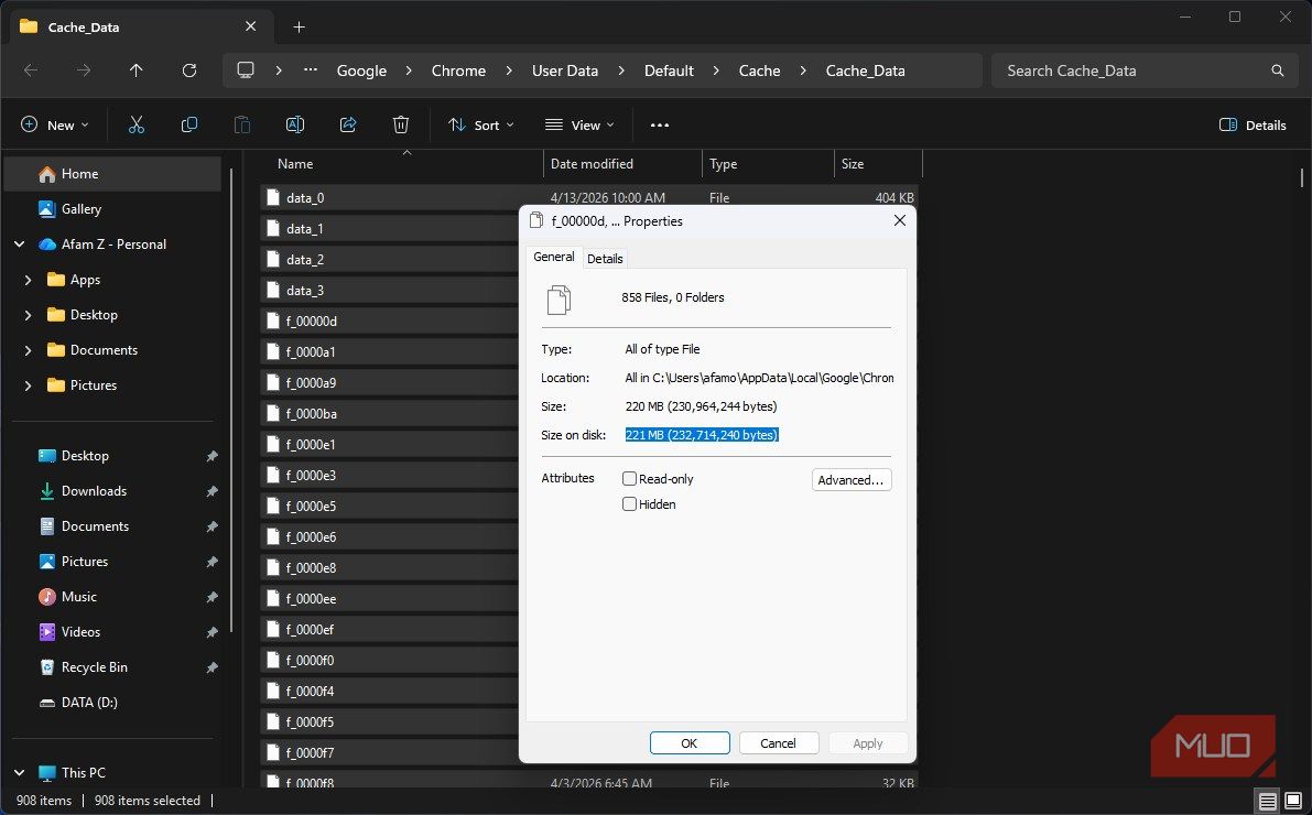 Chrome was writing a lot more to my SSD than I thought — I fixed it