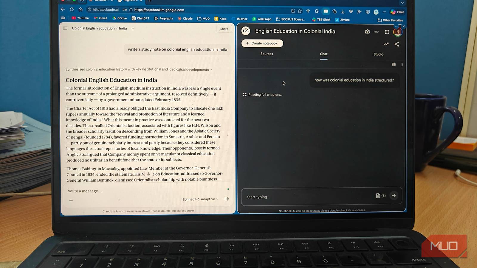 I used Claude and NotebookLM together for research and realized they're solving completely different problems