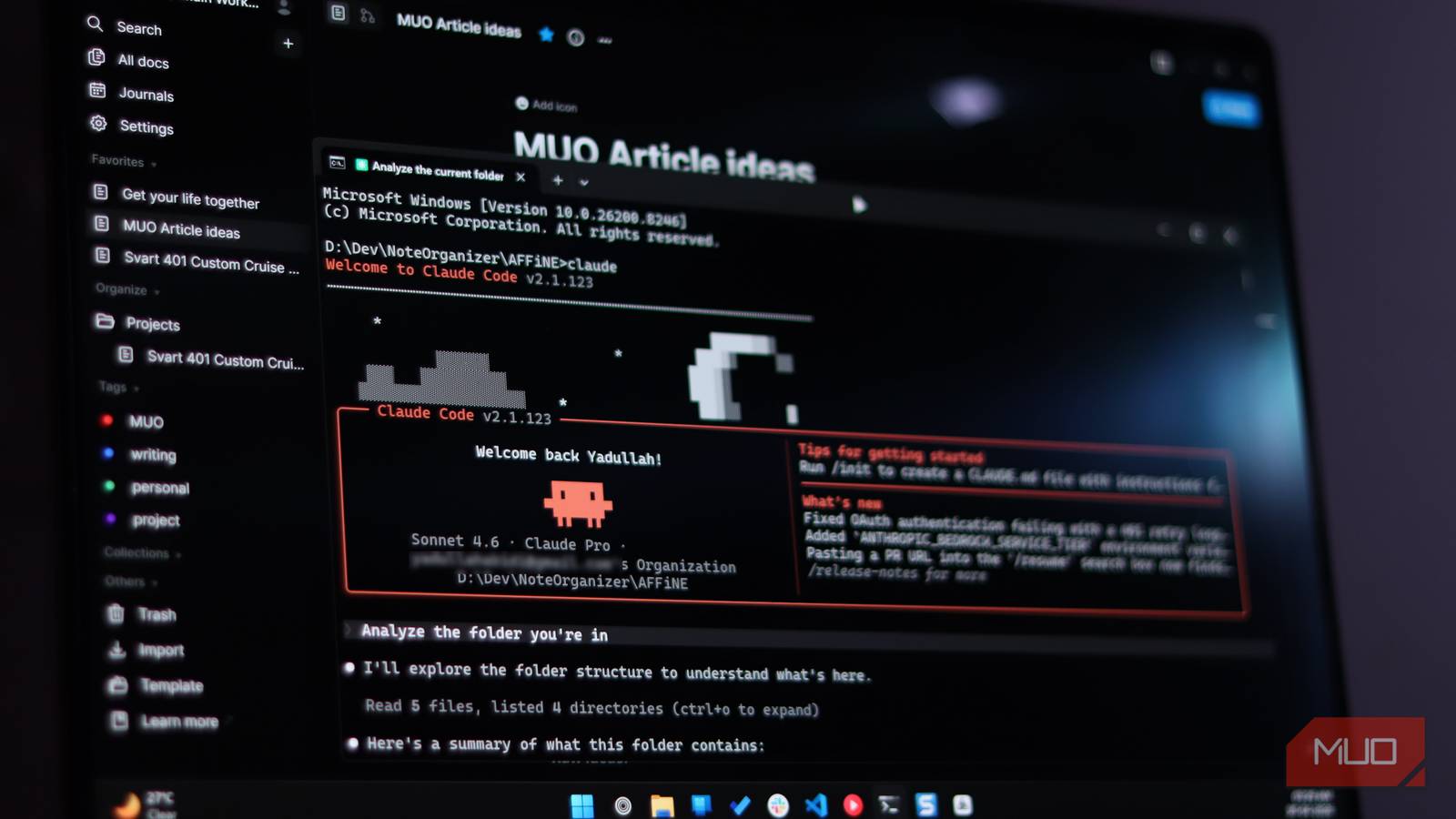 I gave Claude Code five years of notes and finally got the organization I'd been waiting for