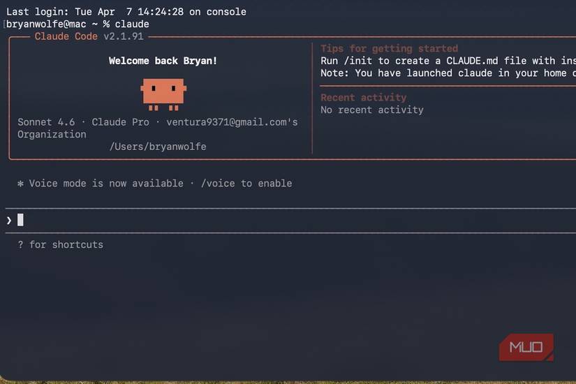 I was scared of the terminal until I tried Claude Code