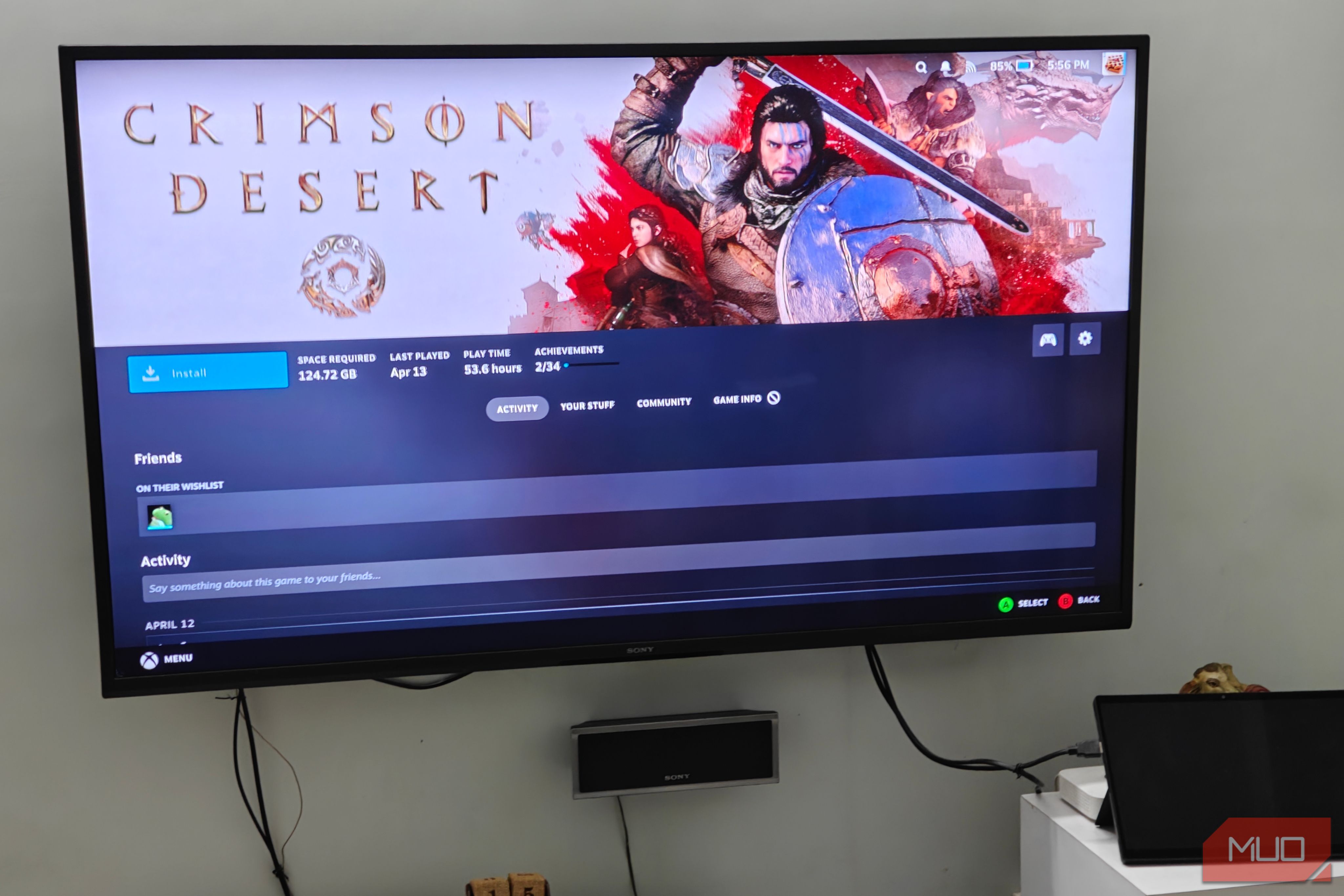 Navigating the SteamOS UI