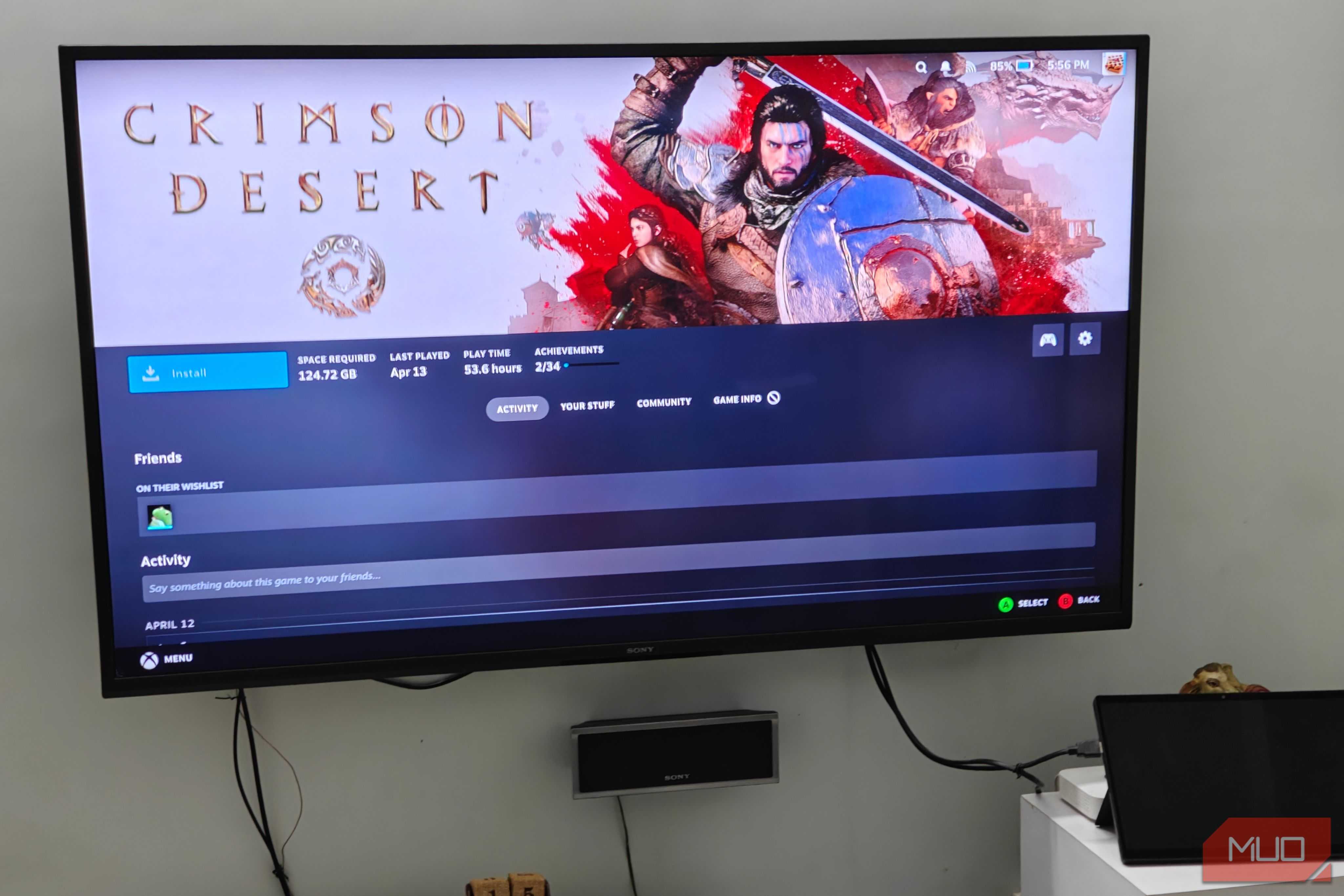 Navigating the SteamOS UI