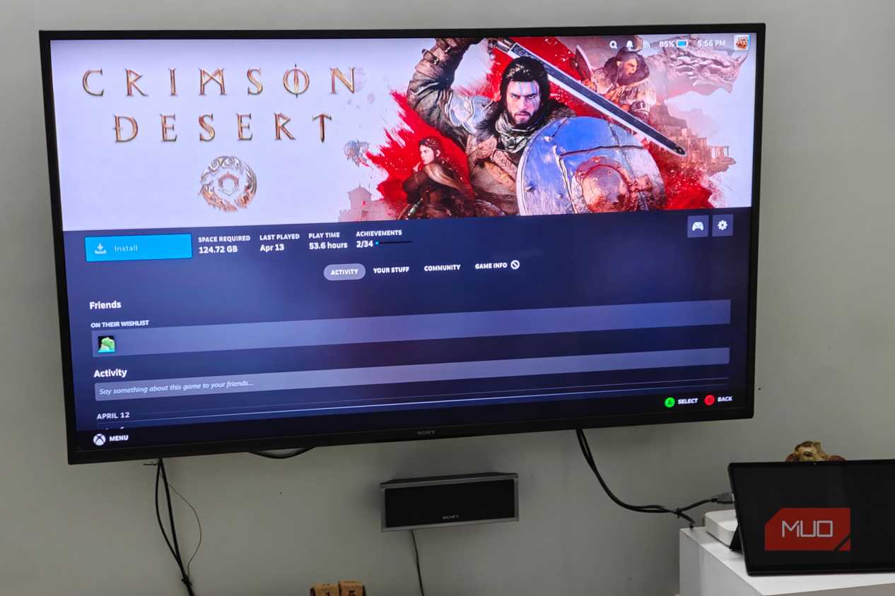 Navigating the SteamOS UI