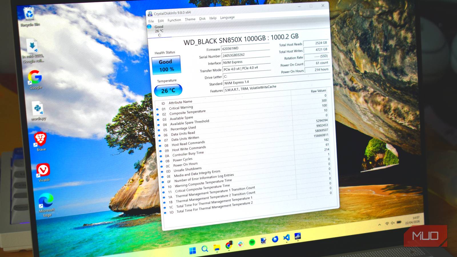 This free tool shows if your SSD is quietly failing before it takes your files with it