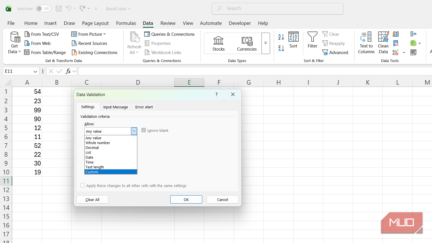 Excel's data validation is far more powerful than just dropdowns — here ...