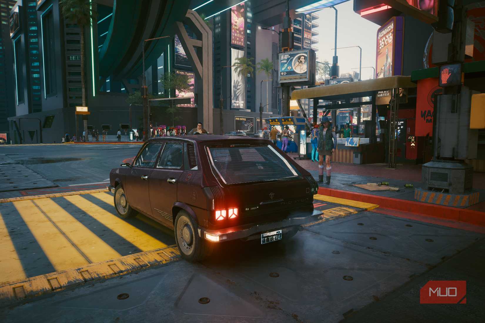 Cyberpunk 2077 with all graphical settings at low