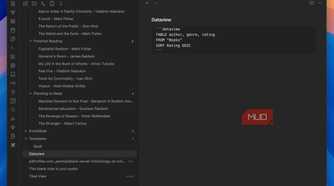 Dataview plugin note in Obsidian