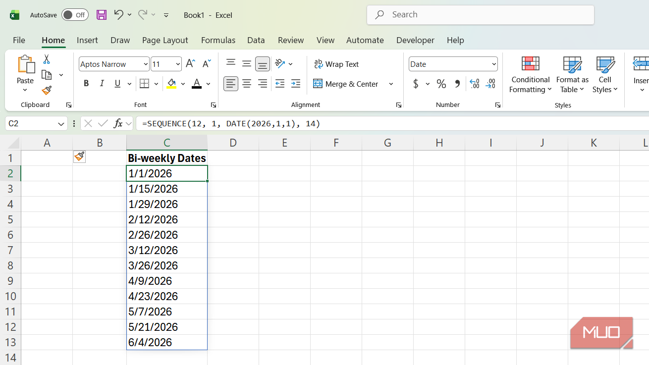 Excel's SEQUENCE function made me realize I'd been wasting time ...