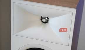 The tweeter on a JBL floor speaker.