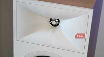 The tweeter on a JBL floor speaker.